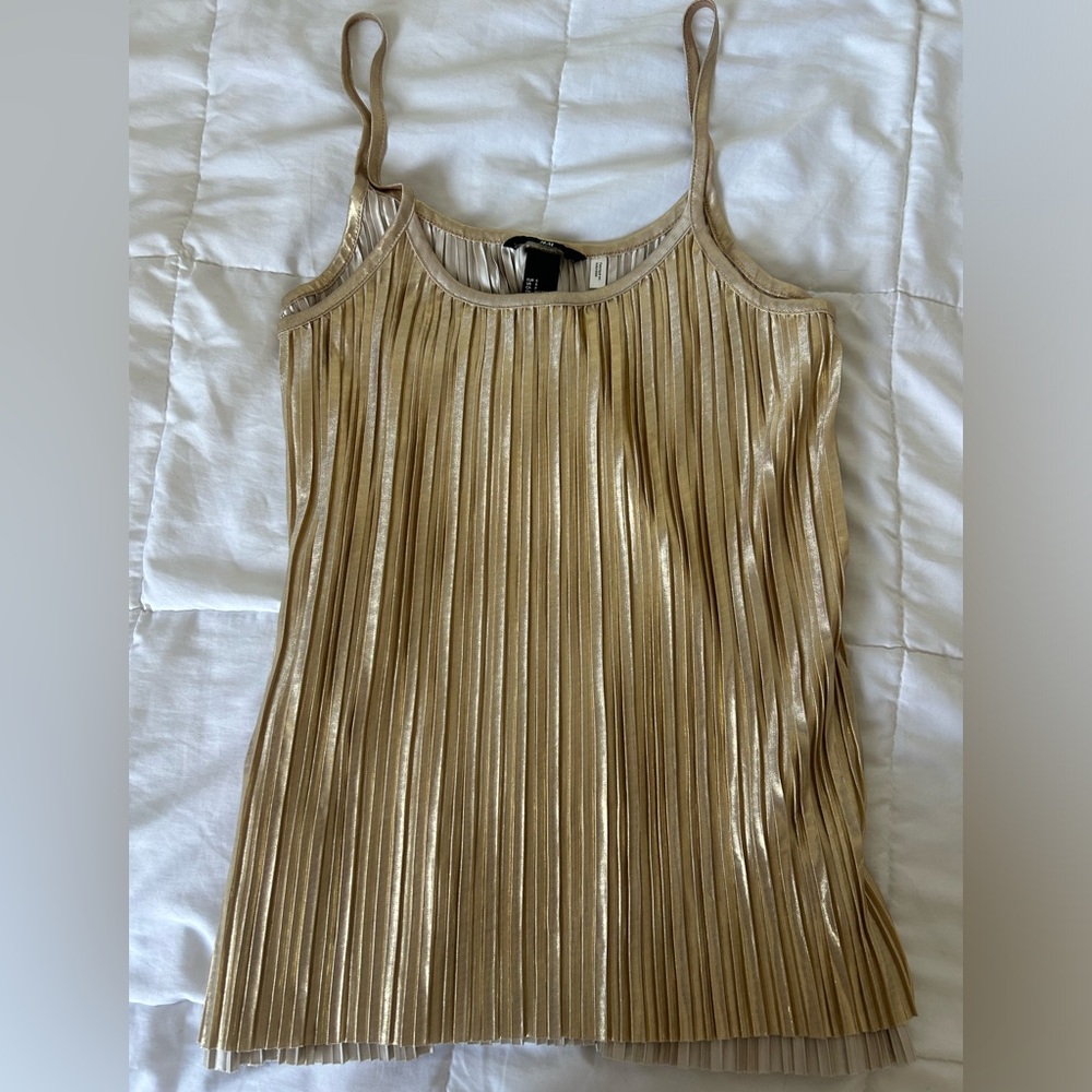 🌸2 for 1🌸✨LIKE NEW✨ H&M Golden Camisole